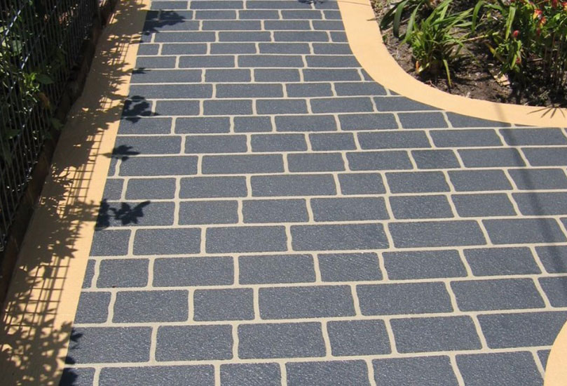 spray on paving